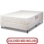 Ficha técnica e caractérísticas do produto Box Casal Castor Sleep Pro-Molejo Bambu 2 Rodízios - (138x188x23cm)