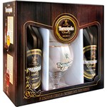 Ficha técnica e caractérísticas do produto Box Cerveja Brasileira Therezópolis Ebenholz com 2 Garrafas 600ml + Tulipa