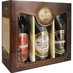 Ficha técnica e caractérísticas do produto Box Cervejas Brasileiras Therezopolis Trio Degustação Rubine + Ebenholz + Gold 600ml