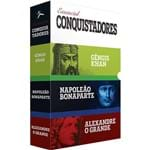 Box de Livros - Essencial Conquistadores (3 Volumes) Gêngis Khan Napoleão Bonaparte Alexandre - o Grande