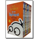 Ficha técnica e caractérísticas do produto Box Diario De Um Banana - 10 Volumes - Acompanha P