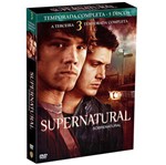 Box DVD Coleção Supernatural: 3ª Temporada (5 DVDs)