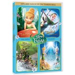 Ficha técnica e caractérísticas do produto Box Tinker Bell: Quadrilogia (4 DVDs)