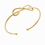 Ficha técnica e caractérísticas do produto Bracelete com infinito folheado em ouro 18k