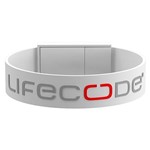 Ficha técnica e caractérísticas do produto Bracelete LifeCode Salva-Vidas 17,5cm - Branco P