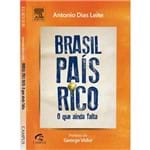 Livro - Brasil País Rico - o que Ainda Falta