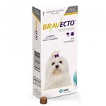 Ficha técnica e caractérísticas do produto Bravecto Anti Pulgas e Carrapatos para Cães de 2 a 4,5 Kg - Msd