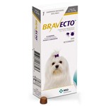Ficha técnica e caractérísticas do produto Bravecto Anti Pulgas e Carrapatos para Cães de 2 a 4,5kg - Msd