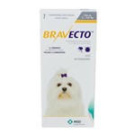 Ficha técnica e caractérísticas do produto Bravecto Antipulgas e Carrapatos para Cães de 2 a 4,5 Kg - Outros