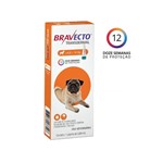 Ficha técnica e caractérísticas do produto Bravecto Antipulgas e Carrapatos Transdermal para Cães de 4,5 a 10kg 250mg - Msd