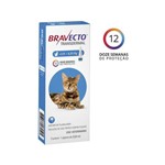 Ficha técnica e caractérísticas do produto Bravecto Antipulgas Transdermal para Gatos de 2,8 a 6,25 Kg 225mg - Msd