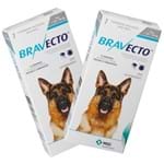 Ficha técnica e caractérísticas do produto 2 Bravecto Comprimido para Cães de 20 a 40kg - MSD 20 - 40 Kg
