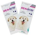 Ficha técnica e caractérísticas do produto 2 Bravecto Comprimido para Cães de 40 a 56kg - MSD 40 - 56 Kg