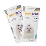 Ficha técnica e caractérísticas do produto 2 Bravecto Comprimido para Cães de 2 a 4,5kg - MSD 2 - 4,5 Kg
