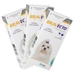 Ficha técnica e caractérísticas do produto 3 Bravecto Comprimido para Cães de 2 a 4,5kg - MSD 2 - 4,5 Kg