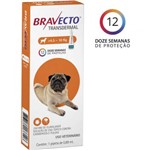 Ficha técnica e caractérísticas do produto Bravecto Transdermal Antipulgas e Carrapatos para Cães de 4,5 a 10 Kg - 250 Mg -