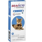 Ficha técnica e caractérísticas do produto Bravecto Transdermal Antipulgas MSD para Gatos de 6,25 a 12,5kg