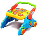 Ficha técnica e caractérísticas do produto Brinquedo Andador Infantil Bebe 4x1 Menino Maral 3001