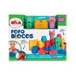 Ficha técnica e caractérísticas do produto Brinquedo Blocos De Encaixe Fofo Blocos 35 Peças Elka 1012