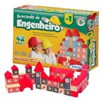Ficha técnica e caractérísticas do produto Brinquedo Brincando de Engenheiro 42 Peças Xalingo