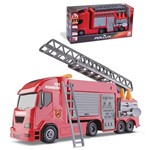 Ficha técnica e caractérísticas do produto Brinquedo Caminhãozinho Bombeiro Caminhão Infantil com Acessórios