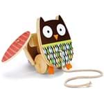 Ficha técnica e caractérísticas do produto Brinquedo de Madeira Corujinha de Puxar Skip Hop