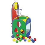 Ficha técnica e caractérísticas do produto Brinquedo Diverso Basket Ball Game C/60 Bolinhas Braskit