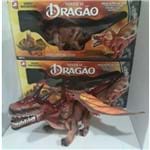 Ficha técnica e caractérísticas do produto Brinquedo Dragao 45 Cm que Bate Asas e Anda Dinossauro - Vermelho