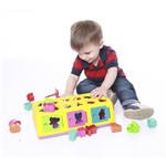 Ficha técnica e caractérísticas do produto Brinquedo Educativo Infantil Caixa Encaixa Baby - Estrela