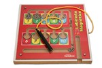 Ficha técnica e caractérísticas do produto Brinquedo Educativo Labirinto Magnético em Madeira - Carimbras