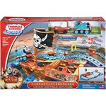 Brinquedo Ferrovia Motorizada Thomas e Seus Amigos Aventura Pirata CDV11 - Fisher Price