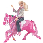 Ficha técnica e caractérísticas do produto Brinquedo Figura Cavalo Fashion Rosa E Acessorios Lider 2458