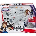 Ficha técnica e caractérísticas do produto Brinquedo Galactic Heroes Star Wars Millenium Falcon B3816