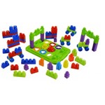 Ficha técnica e caractérísticas do produto Brinquedo Infantil Super Caixa Educativa com Blocos de Montar Dismat