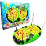 Ficha técnica e caractérísticas do produto Brinquedo Jogo Pega Peixe Duplo Maluca Pescaria Infantil Criança - Ark Toys