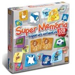 Ficha técnica e caractérísticas do produto Brinquedo Jogo Super Memoria Figuras Infantis Grow Ref.: 02646