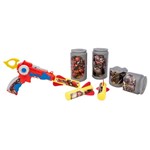 Ficha técnica e caractérísticas do produto Brinquedo Lança Foguete com Latinhas Toyng Homem Aranha Vermelho