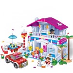 Ficha técnica e caractérísticas do produto Brinquedo Mundo Encantado Casa 552 Peças 6103 - Banbao