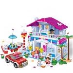 Ficha técnica e caractérísticas do produto Brinquedo Mundo Encantado Casa 552 Peças 6103 Banbao