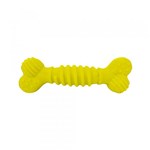 Ficha técnica e caractérísticas do produto Brinquedo Osso Superbone Borracha Furacão Pet N3 G - Amarelo