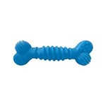 Ficha técnica e caractérísticas do produto Brinquedo Osso Superbone Borracha Furacão Pet Nº1 P - Azul