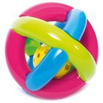 Ficha técnica e caractérísticas do produto Brinquedo Para Bebe Bola Maluquinha Com Chocalho Merco Toys