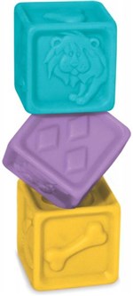 Ficha técnica e caractérísticas do produto Brinquedo para Bebe Cubos para Empilhar 6 Pecas GROW