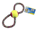 Ficha técnica e caractérísticas do produto Brinquedo para cachorro corda com bola - WESTERN 