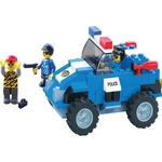 Ficha técnica e caractérísticas do produto Brinquedo Para Montar Defensores Ordem Policia 119pc Unidade