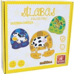 Ficha técnica e caractérísticas do produto Brinquedo Pedagogico Madeira Silabas 48 Pecas - Comprasjau