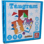 Ficha técnica e caractérísticas do produto Brinquedo Pedagogico Madeira Tangram 62 Pecas - Comprasjau