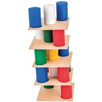 Ficha técnica e caractérísticas do produto Brinquedo Pedagogico Madeira Torre Inteligente 18 Placas - Carlu