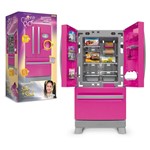 Ficha técnica e caractérísticas do produto Brinquedo Refrigerador Side By Side Casinha Flor Xalingo