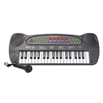 Ficha técnica e caractérísticas do produto Brinquedo Teclado Musical Infantil Piano com Microfone - Dm